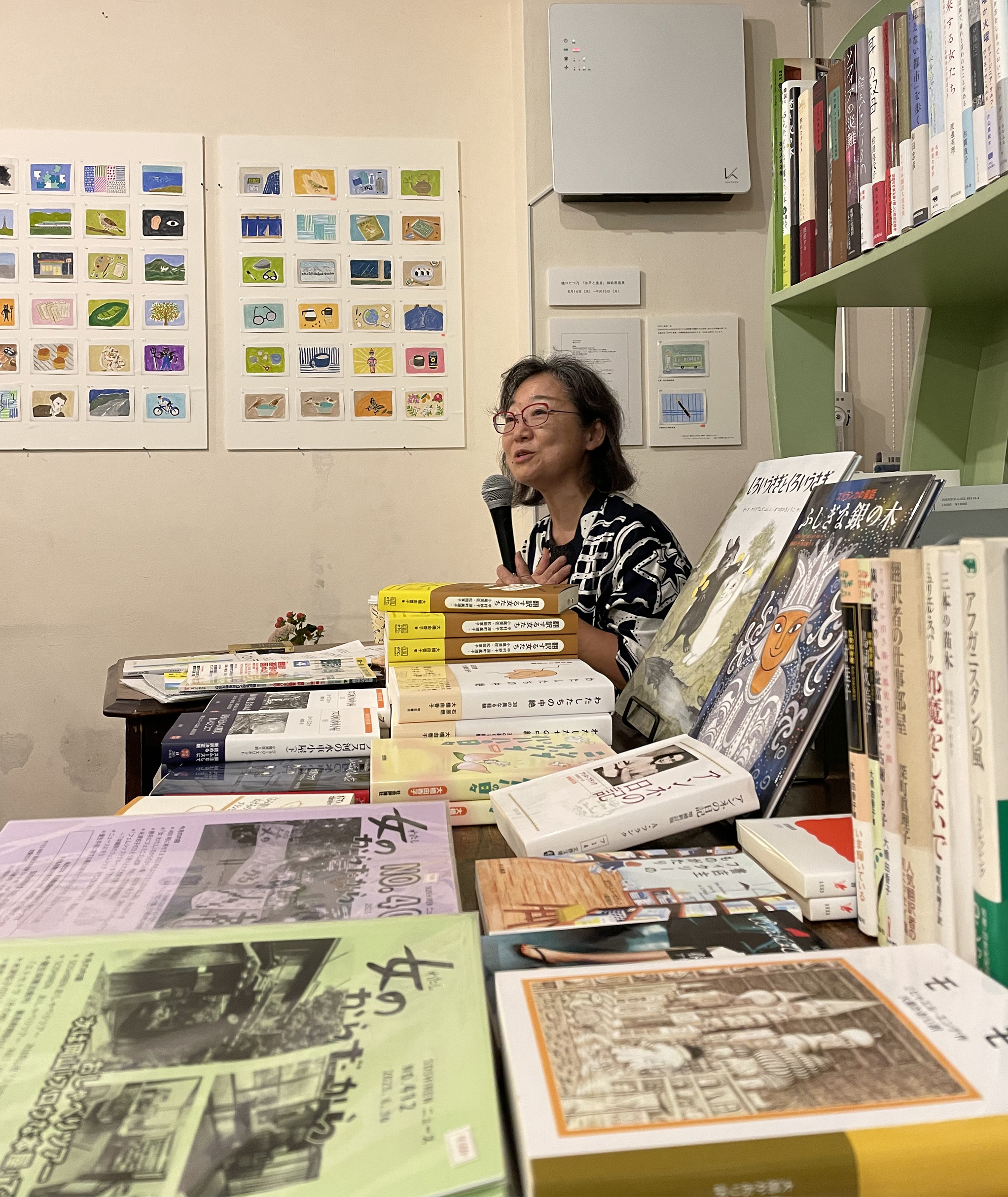 “大橋由香子トークイベント「翻訳する女たち」の人生をたずねて